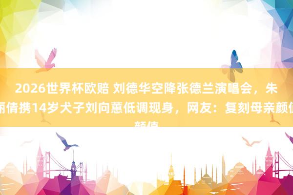 2026世界杯欧赔 刘德华空降张德兰演唱会，朱丽倩携14岁犬子刘向蕙低调现身，网友：复刻母亲颜值
